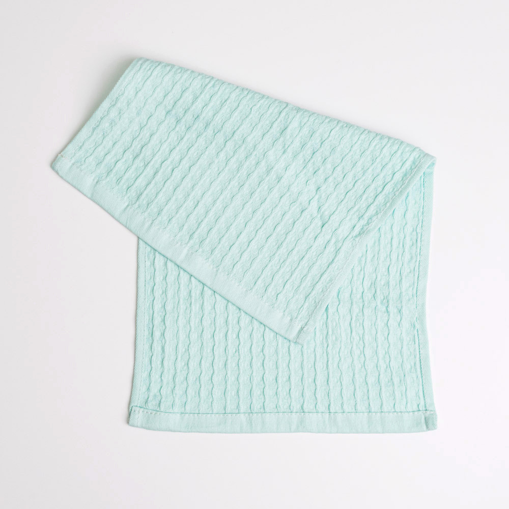 Вафельное полотенце для кухни YouStar 30х50см 260г/м2 (Мятный) Сумы - изображение 1