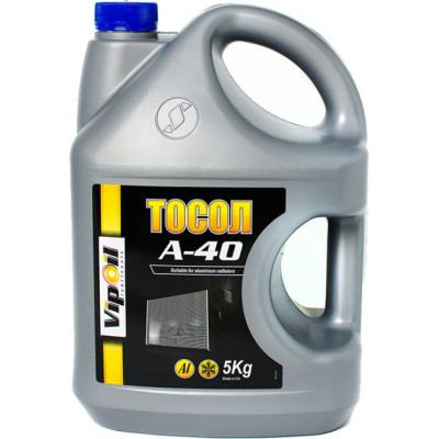 Тосол VIPOIL А-40 5кг (701351) Вінниця - фото 1