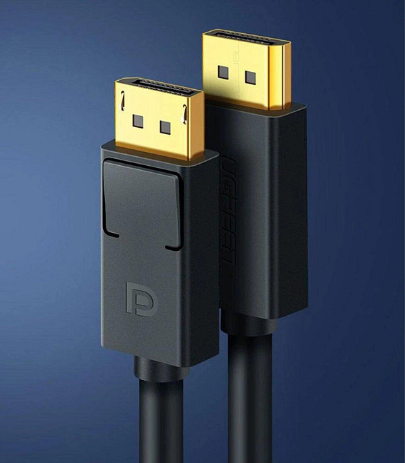 Кабель для відео відеокабель UGREEN DP Male to Male Cable 1.5m (Black) UGR-10245 Одеса - фото 3