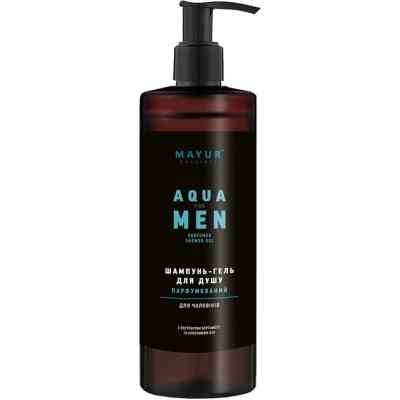 Гель для душу Mayur Aqua For Men 3 в 1 Парфумований для чоловіків 500 мл (4820230954852) Вінниця