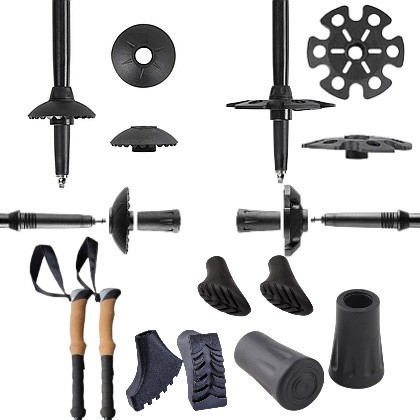 Палиці для скандинавської ходьби трекінгові палиці туристичні для спортивної ходьби PowerPlay 9110 80-135см Київ - фото 10