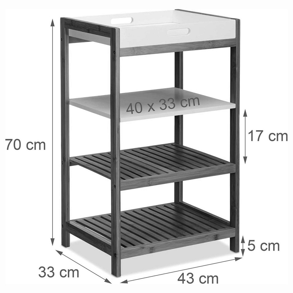 Етажерка для ванної "Кена" палісандр Миколаїв - фото 2