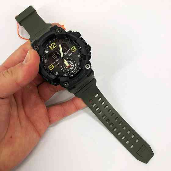 Фірмові спортивні годинники SKMEI, Армійські наручні годинники для чоловіків Водонепроникні DV-69 Івано-Франківськ