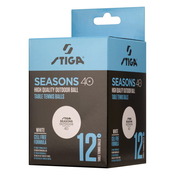 М'ячі для настільного тенісу Stiga Seasons, White 12 шт (1110-2810-12) Київ