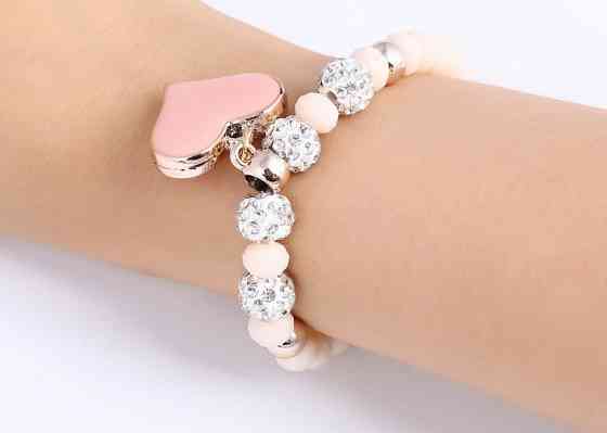 Женский браслет с сердечком Киев