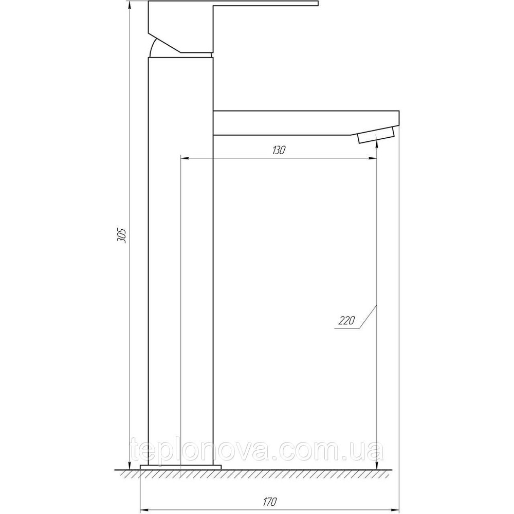 Смеситель для умывальника Globus Lux SICILIA SBQ-201-BB Черновцы - изображение 4