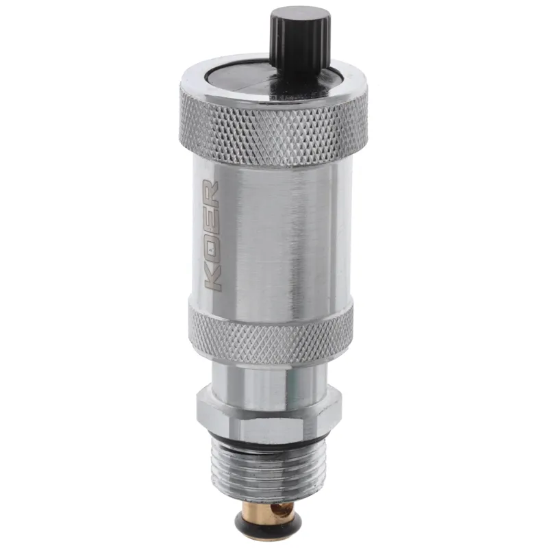 Відведення повітря автоматичне пряме зі зворотним клапаном 1/2" Koer KR.1254 (KR2667) Київ - фото 1