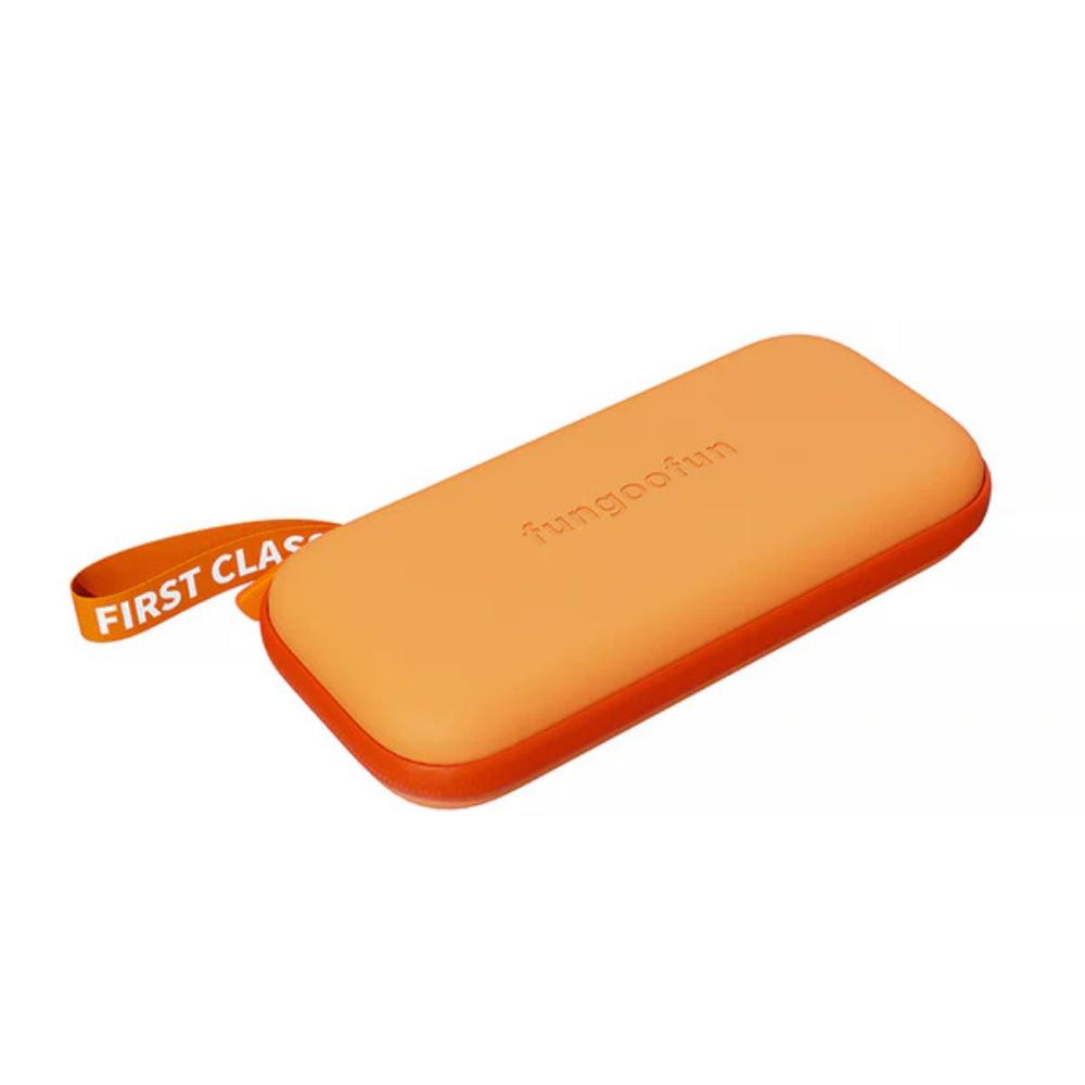 Сумка чехол для приставки Nintendo Switch кейс для консоли и аксессуаров Fungoofun на 1 отделение,оранжевая Каменец-Подольский - изображение 2