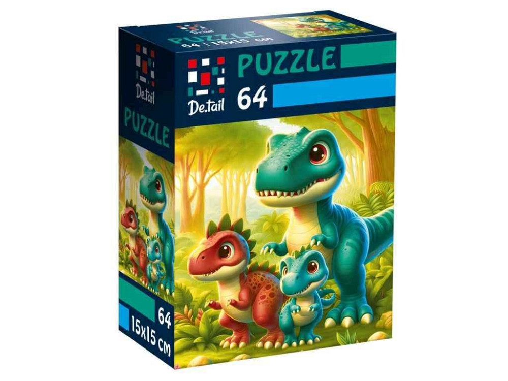 Пазлы Веселые динозаврики DT1234-21 ТМ VLADI TOYS Киев - изображение 1