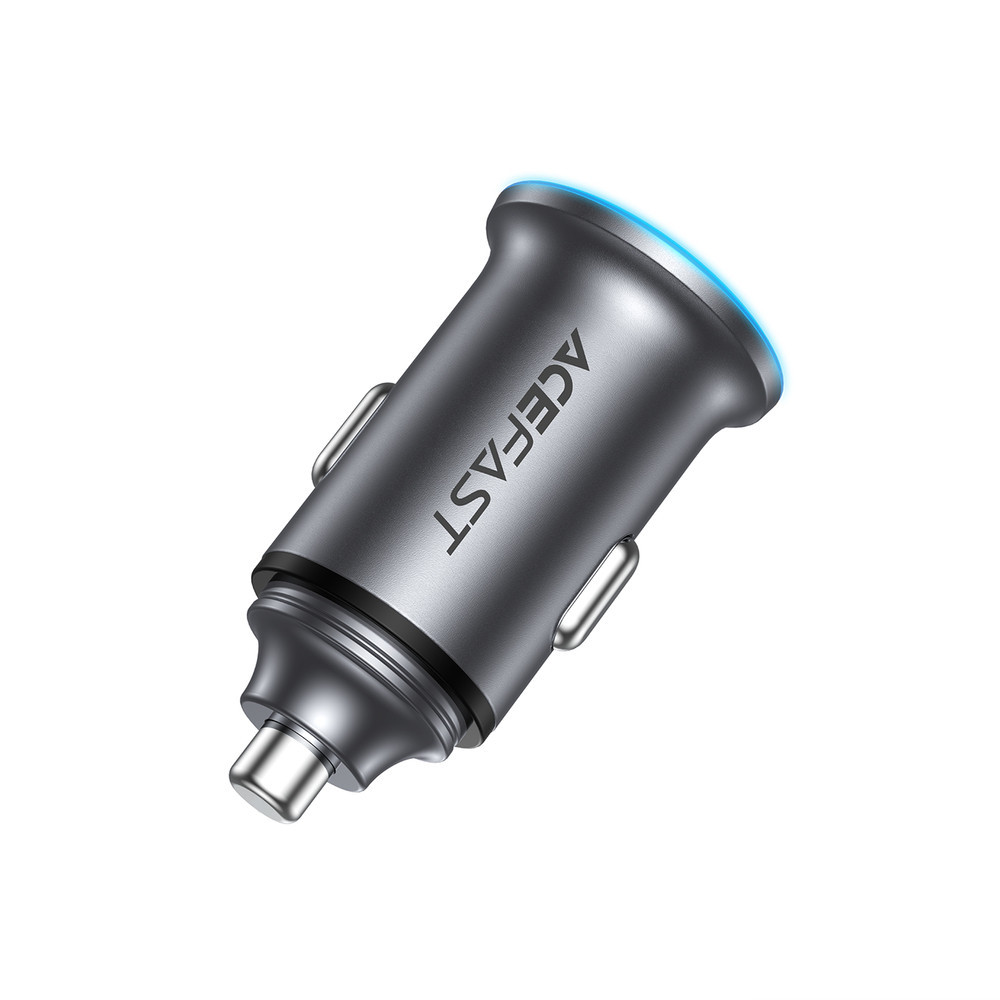 Автомобільний зарядний пристрій ACEFAST B15 65W (USB-A+USB-C) dual port metal car charger Одеса - фото 5