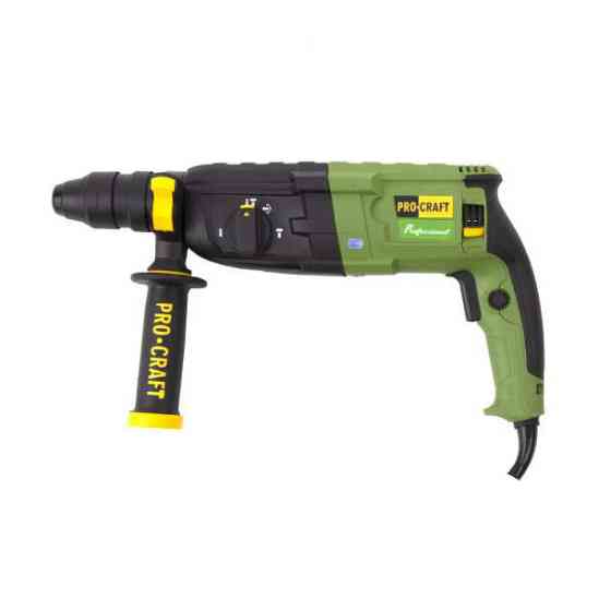 Перфоратор прямий PROCRAFT BH-1400 DFR,Перфоратор для будинку  790 Вт,Перфоратор професійний 3 Дж в кейсі Львів