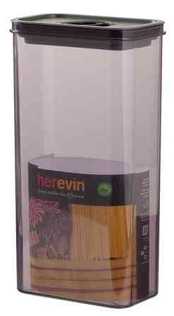Контейнер HEREVIN Canister-Vacuum Lid-White-Black 3 л (161194-000) (7077946) Киев
