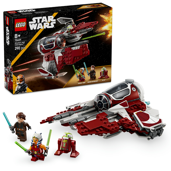 Конструктор LEGO Star Wars Джедайський перехоплювач Асоки 290 деталей (75401) Харків - фото 12