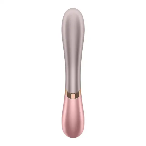 Смарт вібратор-кролик із підігрівом Satisfyer Hot Lover Pink Львів