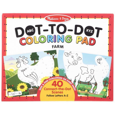 Набор для творчества Melissa&Doug раскрасок по номерам Ферма (MD30260) Винница - изображение 1