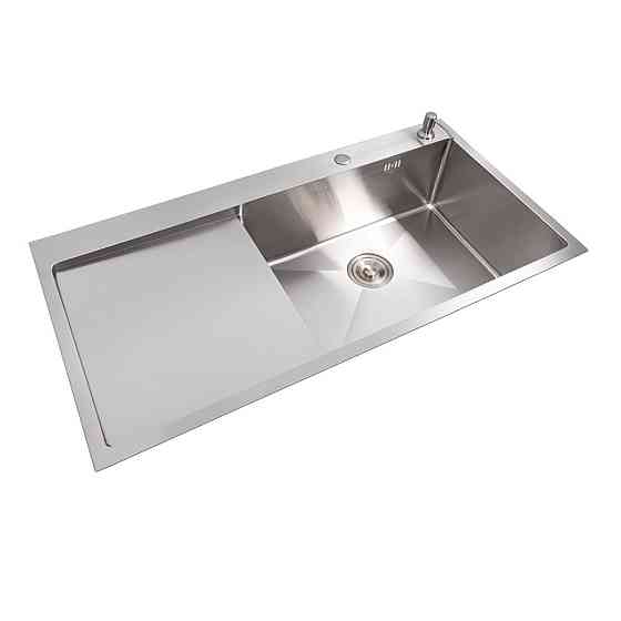 VALESO Кухонна мийка нержавійка CM 100*50 R VALESO Handmade (3.0/0.8) Київ