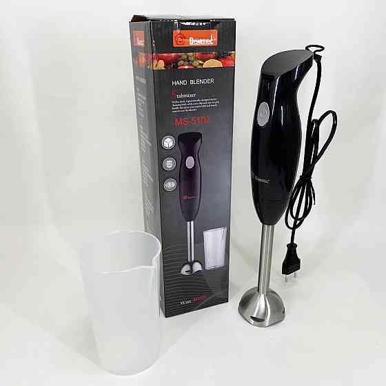 Блендер електричний занурювальний для дому DOMOTEC MS-5102 400 W, Блендер для смузі і соусів OS-28 Львів