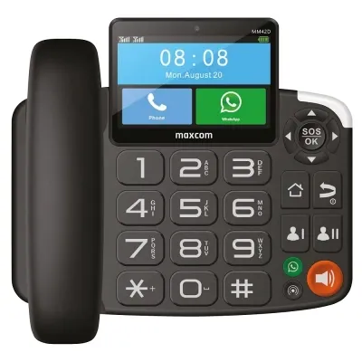 Мобільний телефон Maxcom Comfort MM42D SE 4G Black Вінниця - фото 1