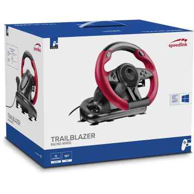 Руль Speedlink Trailblazer Racing Wheel PC/Xbox One/PS3/PS4 Black/Red (SL-450500-BK) Винница