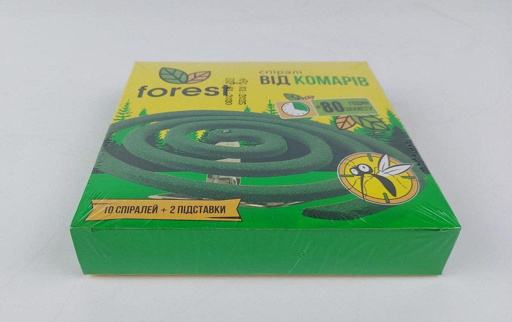 Спіралі від комарів Forest 10 шт (1 шт.) Харків - фото 3