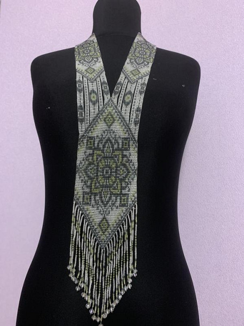 Гердан «Нежность» из бисера Коломыя - изображение 3