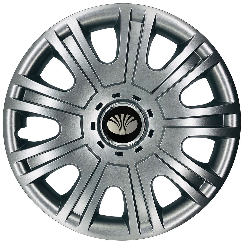 Автомобильные модельные колпаки R15 Daewoo 319 4шт, SJS, серебряные Киев - изображение 1