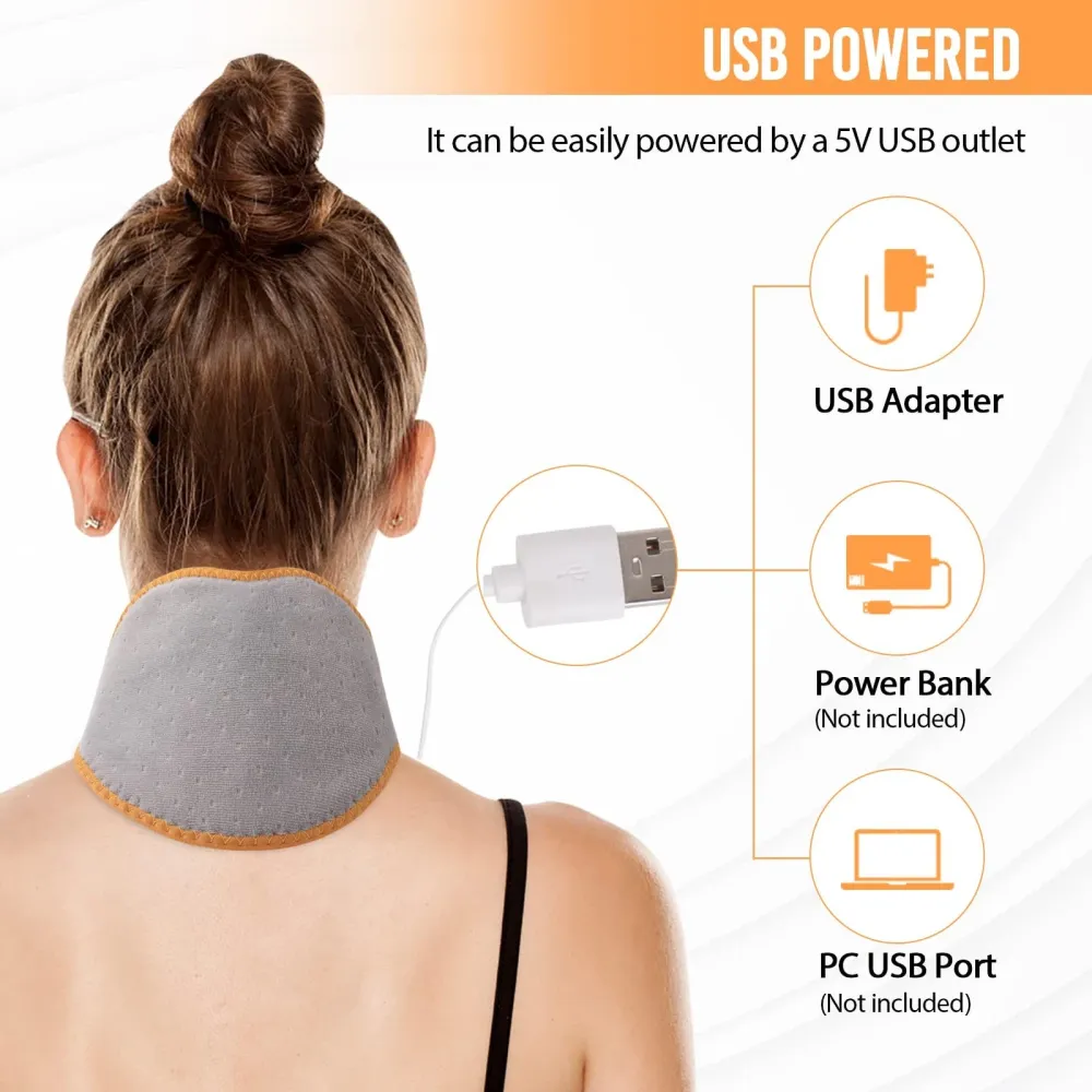 Електрична USB-грілка для шиї Comfheat (Neck Heating Pad) Луцьк - фото 4