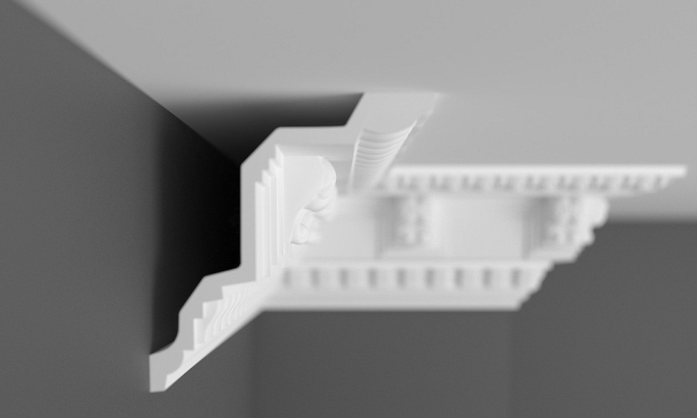 Карниз з орнаментом поліуретановий Gaudi Decor C 131 Дніпро - фото 4