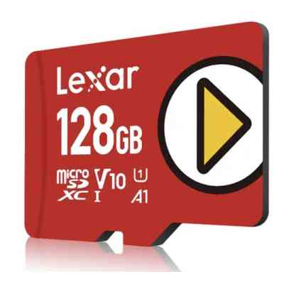 Карта памяти Lexar 128GB microSDXC class 10 UHS-I U3 V30 A2 Play (LMSPLAY128G-BNSNG) Винница