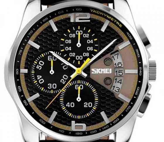 Чоловічий годинник Skmei 9106 Spider Жовтий Вінниця