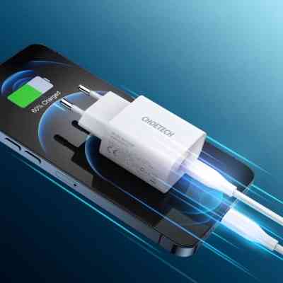 Зарядний пристрій Choetech USB-С 20W PD/QC (Q5004-EU-WH) Вінниця