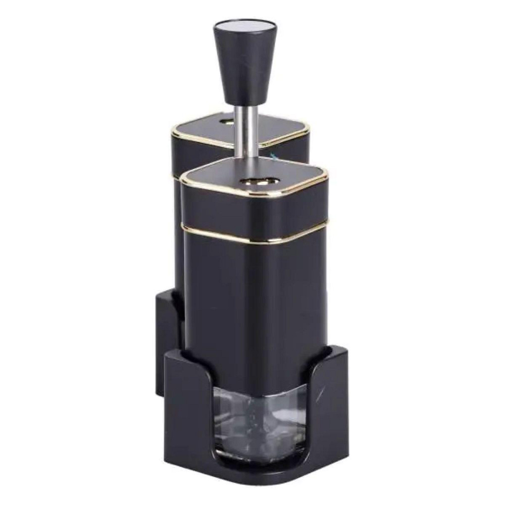 Набір для спецій на підставці 2 баночки для солі та перцю по 120 мл HP-1305 Київ - фото 4