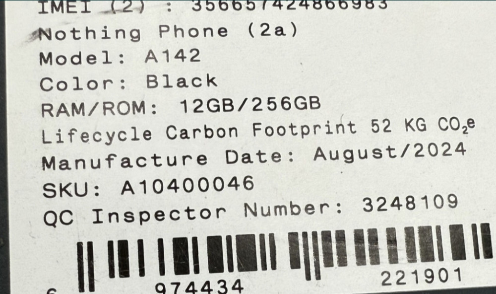 Телефон Nothing phone 2a 12/256Gb. Киев - изображение 2