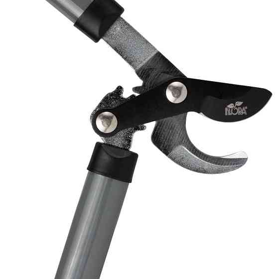 Сучкорез плоский шестеренчатый стальные рукоятки 610мм FLORA (5022504) Ровно