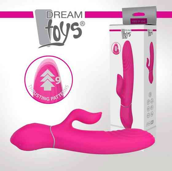 Вибратор-кролик Dreamtoys Essentials Duo Thruster для клитора, розовый Sex Aura Киев