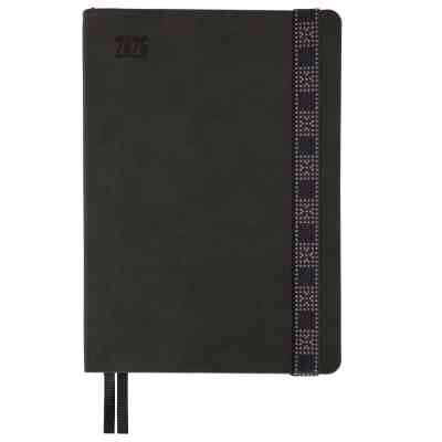 Тижневик Leo planner А5 датований 2026 "Voyage", м‘який, графітовий, 368 сторінок (252695) Вінниця