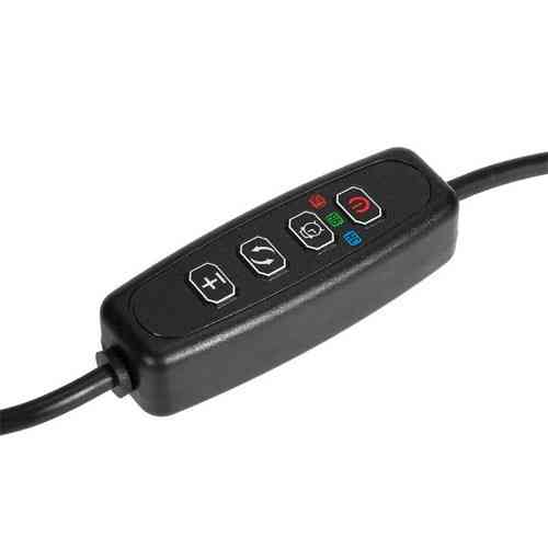 Фітолампа для рослин 12Вт 60 LED 3 голови повний спектр USB 5В прищіпка таймер 3 9 12г довжина 390 мм Київ