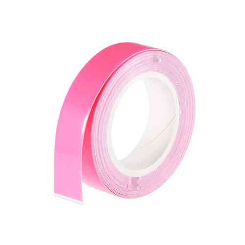 Лента люминесцентная клейкая 10мм x 3м, фосфорная, розовая Вінниця