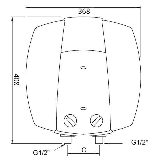 Водонагрівач Bosch Tronic 2000 TR 2000 15 B / 15л 1500W (над мийкою) Тернопіль