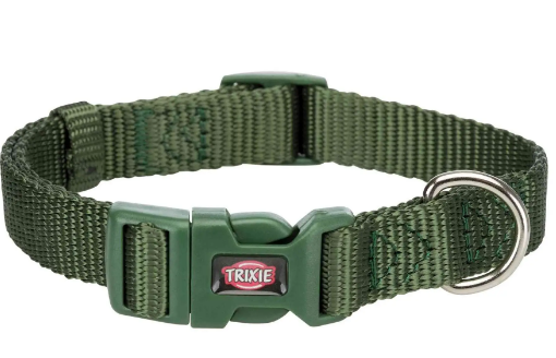 Нашийник Trixie нейлоновий "Premium" S-M 30-45 см / 15 мм (зелений) Вінниця
