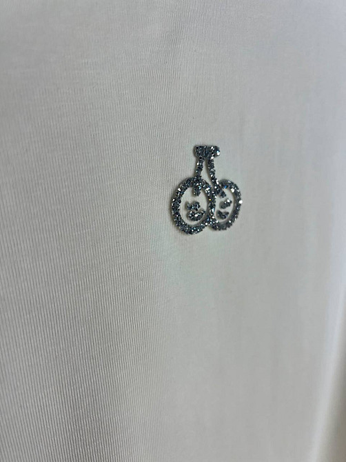 Футболка жіноча A-N 911-20 середня довжина вишня камінчики one size, світло-бежевий, one size Київ - фото 14