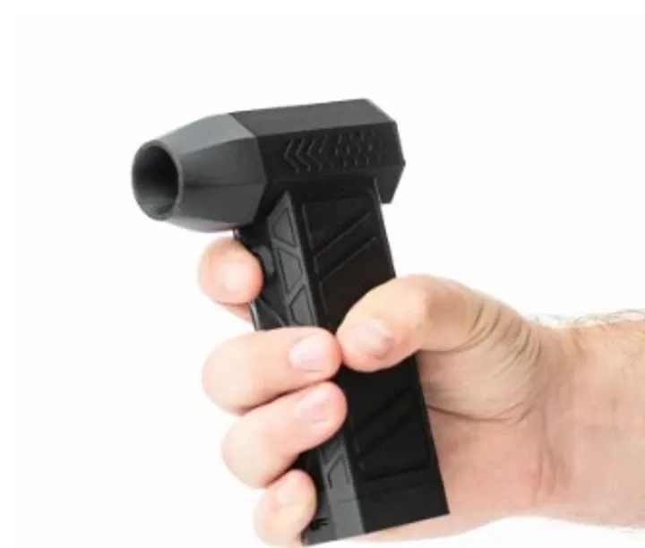 Акумуляторна міні повітродувка для очищення пилу 3 швидкості, LED підсвічування, портативна 230 г Одеса - фото 4