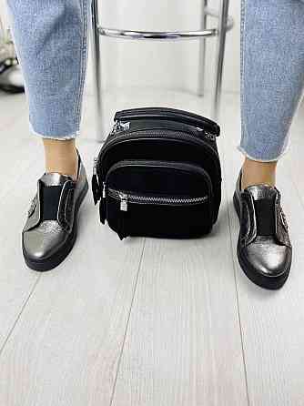 SOTHBY'S Сліпони жіночі Sothby 's C-538 срібло (весна-осінь, шкіра натуральна) (3374)38р. Коломыя