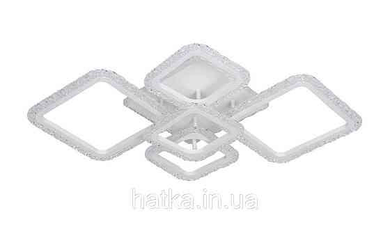 Люстра стельова світлодіодна VALESO Акрил/Метал Білий 2966/5 RGB WT Київ