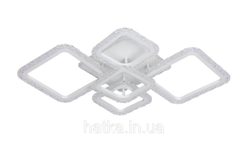 Люстра стельова світлодіодна VALESO Акрил/Метал Білий 2966/5 RGB WT Київ - фото 2