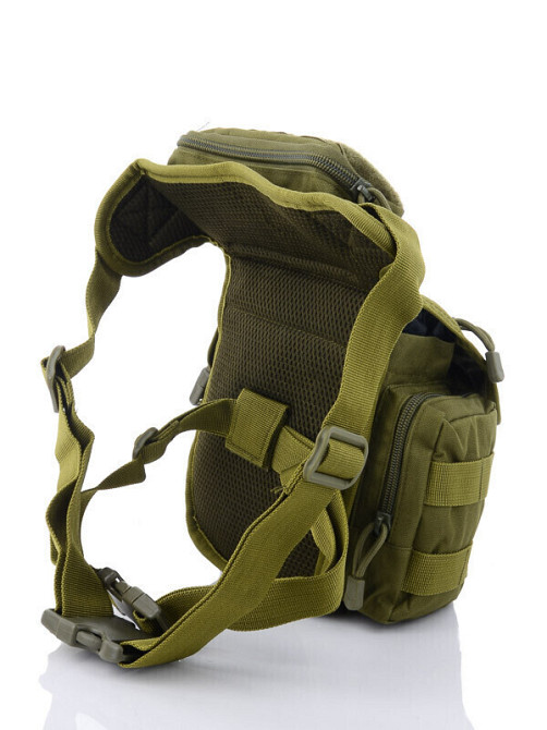 Сумка на бедро на ногу олива прочная вместительная набедренная Одесса - изображение 5