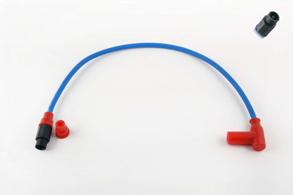 Бронепровод 55 см (синий) (+соединитель, насвечник Т- образный красный) Мукачево - изображение 1