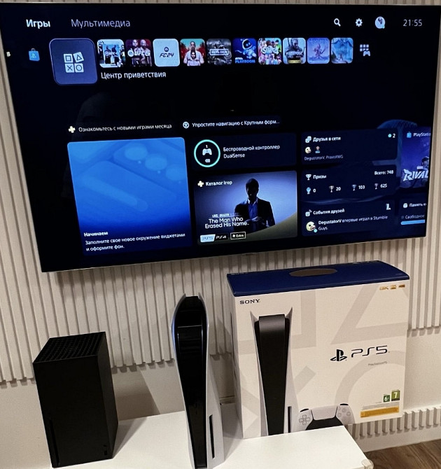 Приставка SONY PlayStation 5 офіційна з CD-приводом + 1 Джойстик Київ - фото 3