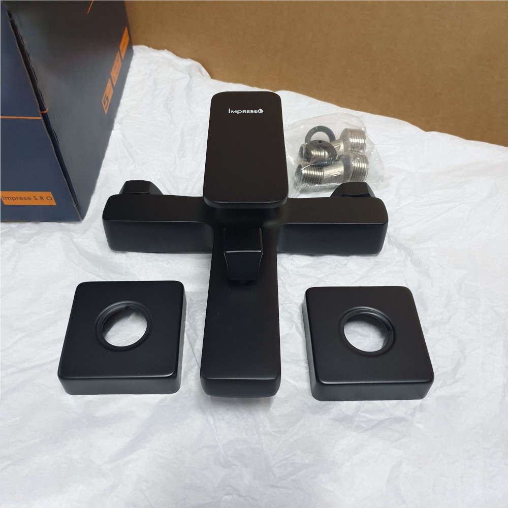 Змішувач для ванни Imprese  BILOVEC 10256 чорний Київ - фото 7