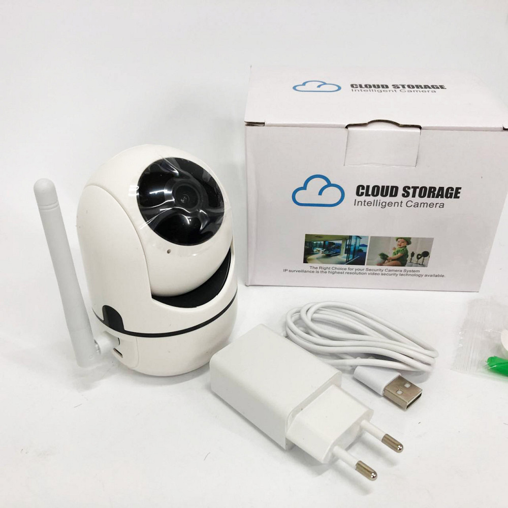 Камера відеоспостереження для дому квартири WiFi, Камери спостереження поворотні, Поворотна wifi камера TZ-30 Львів - фото 2